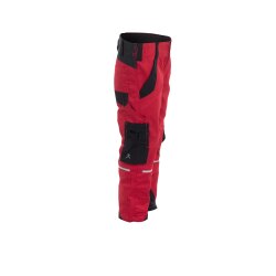 PLANAM Bundhose KIDS Reflexbiesen 4-Wege-Stretch Rot/Schwarz