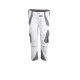 PLANAM Bundhose KIDS Reflexbiesen 4-Wege-Stretch Weiß/Zink