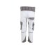 PLANAM Bundhose KIDS Reflexbiesen 4-Wege-Stretch Weiß/Zink