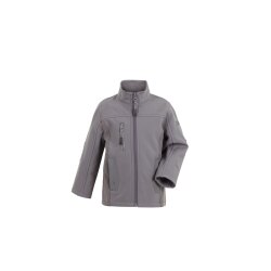 PLANAM Pure Softshelljacke KIDS Reflexbiesen Zink