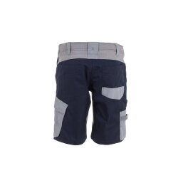 PLANAM Damen Shorts NORIT 4-Wege-Stretch Schwarzblau/Zink M