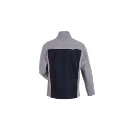 PLANAM Herren Hybridjacke NORIT 4-Wege-Stretch Schwarzblau/Zink 50