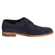 WILVORST Herren Schnürschuh Veloursleder Ledersohle Marine