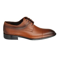 Wilvorst SCHUHE Herren Schnürschuh Kalbsleder Cognac