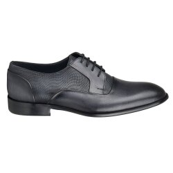 Wilvorst SCHUHE Herren Schnürschuh Kalbsleder Anthrazit