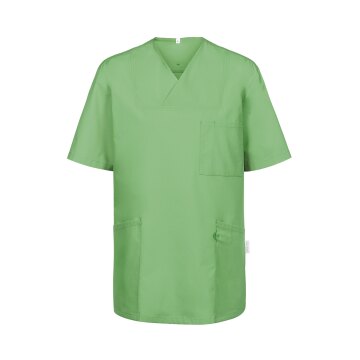Greiff CARE unisex Schlupfkasack Kurzarm Regular Fit Lindgrün