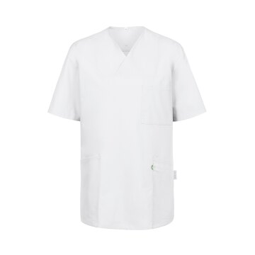 Greiff CARE unisex Schlupfkasack Kurzarm Regular Fit Weiß