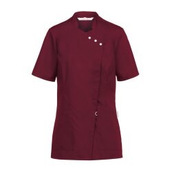 Greiff CARE Damen Kasack Kurzarm Regular-Fit TENCEL Bordeaux