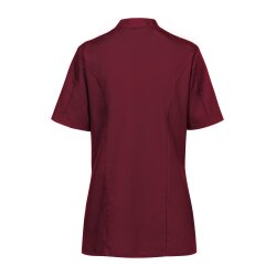 Greiff CARE Damen Kasack Kurzarm Regular-Fit TENCEL Bordeaux