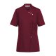 Greiff CARE Damen Kasack Kurzarm Regular-Fit TENCEL Bordeaux