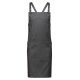 Greiff GASTRO MODA Service Latzschürze Kreuzträger 77x85 Anthrazit