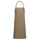 Greiff GASTRO MODA Service Latzschürze Canvas 77x95 Sand