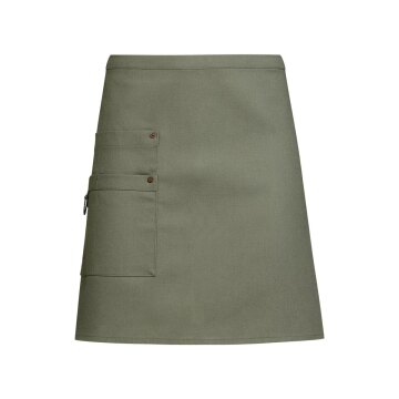 Greiff GASTRO MODA Service Vorbinder Canvas 77x45 Olivgrün