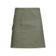 Greiff GASTRO MODA Service Vorbinder Canvas 77x45 Olivgrün