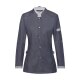 Greiff GASTRO-MODA Cuisine Damen Kochjacke Bikerstyle Marine