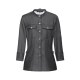 Greiff GASTRO MODA Cuisine Damen Kochjacke Jeans-Style Anthrazit
