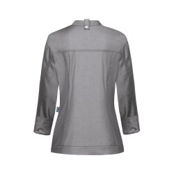 Greiff GASTRO MODA Cuisine Damen Kochjacke Jeans-Style Grau