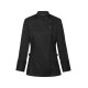 Greiff GASTRO-MODA Cuisine Damen Kochjacke Regular Jersey Schwarz