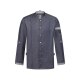 Greiff GASTRO MODA Cuisine Herren Kochjacke Bikerstyle Marine