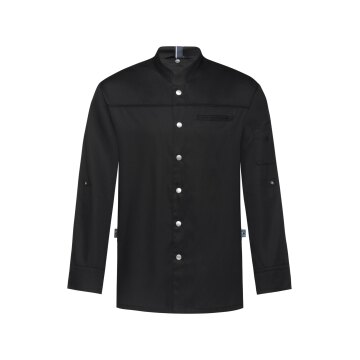Greiff GASTRO MODA Herren Kochhemd "Falstaff Profi" Schwarz