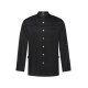 Greiff GASTRO MODA Herren Kochhemd "Falstaff Profi" Schwarz