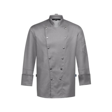 Greiff GASTRO MODA Cuisine Herren Kochjacke Regular Fit Grau