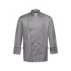 Greiff GASTRO MODA Cuisine Herren Kochjacke Regular Fit Grau