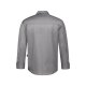 Greiff GASTRO MODA Herren Kochjacke Jeans-Style Kent Grau