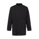 Greiff GASTRO-MODA Cuisine Herren Kochjacke Regular Jersey Schwarz