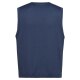 Greiff STRICK Herren Strickweste V-Neck Knopfleiste Marine