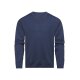 Greiff STRICK Herren Pullover Langarm V-Neck Regular-Fit Marine
