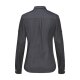 Greiff GASTRO-MODA Damen Bluse Langarm Button-Down Anthrazit