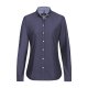 Greiff GASTRO-MODA Damen Bluse Langarm Button-Down Marine