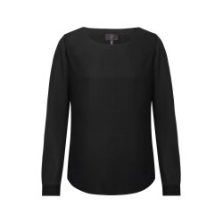 Greiff CHIFFON Damen Chiffon-Bluse Langarm Rundhals...