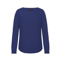 Greiff CHIFFON Damen Chiffon-Bluse Langarm Rundhals...