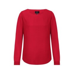 Greiff CHIFFON Damen Chiffon-Bluse Langarm Rundhals...