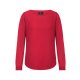 Greiff Corporate Wear SHIRTS Damen Chiffon-Bluse Langarm Rundhals Regular Fit Polyester OEKO TEX® Rot