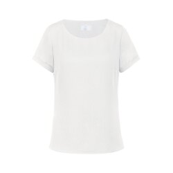 Greiff CHIFFON Damen Bluse Kurzarm Rundhals Regular...