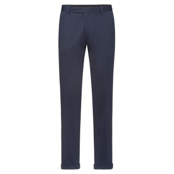 Greiff CASUAL Herren Jersey-Hose Regular Fit Blau melliert