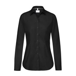 Greiff Corporate Bluse PREMIUM Damen OEKO TEX® Schwarz