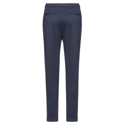 Greiff CASUAL Damen Jerseyhose Regular Fit Blau melliert