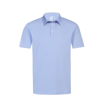 Greiff SHIRTS Herren Poloshirt Kurzarm Kent Regular-Fit Hellblau
