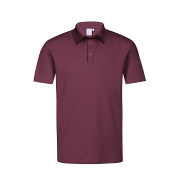 Greiff SHIRTS Herren Poloshirt Kurzarm Kent Regular-Fit Burgund