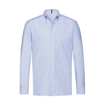 Greiff CASUAL Herren Hemd Langarm Button-Down Regular Hellblau