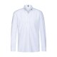 Greiff CASUAL Herren Lang Button-Down Regular Hellblau gestreift