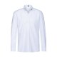 Greiff Corporate Wear CASUAL Herren Business-Hemd Langarm Button-Down-Kragen Regular Fit Baumwollmix OEKO-TEX® Hellblau/Weiß gestreift