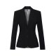 Greiff Corporate Blazer PREMIUM Damen Slim Fit OEKO TEX® Schwarz