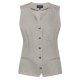 Greiff Corporate Wear CASUAL Damen Weste V-Ausschnitt Taschen Regular Fit Baumwollmix Stretch OEKO TEX® Kitt