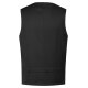 Greiff GASTRO MODA Herren Kellner-Weste Revers Regular-Fit Schwarz