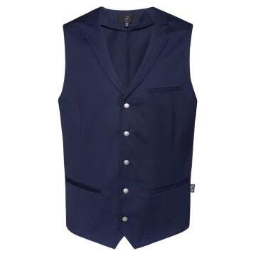Greiff GASTRO MODA Herren Kellner-Weste Revers Regular Fit Marine
